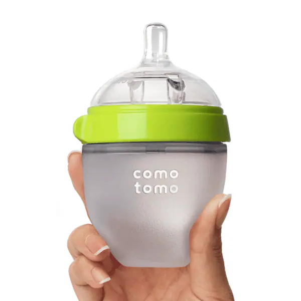 Binh Sua Comotomo Baby Bottle 150Ml Single Mau Xanh 1 1623669795 Medium Bình Sữa Comotomo 150Ml Xanh (Loại 1 Bình)
