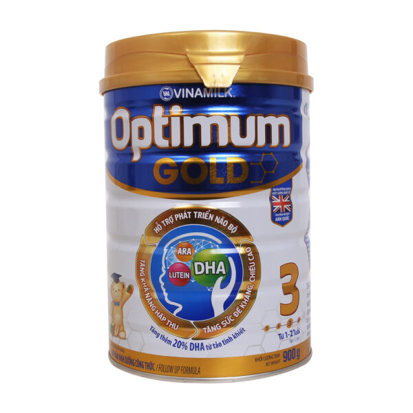 Optimum 3 900G Sữa Bột Vinamilk Optimum Gold 3 Ht 850G (1-2 Tuổi)