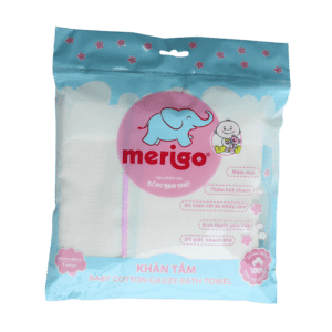 Khăn sữa tắm Merigo cho bé