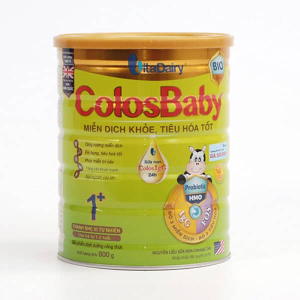 8936170701152 Sua Colosbaby 1 Bio 800G Medium Sữa Bột Colosbaby Bio Gold 1+ 800Gr Cho Bé Từ 1-2 Tuổi