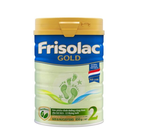 Sữa Frisolac Gold 2 850G (6 - 12 Tháng)