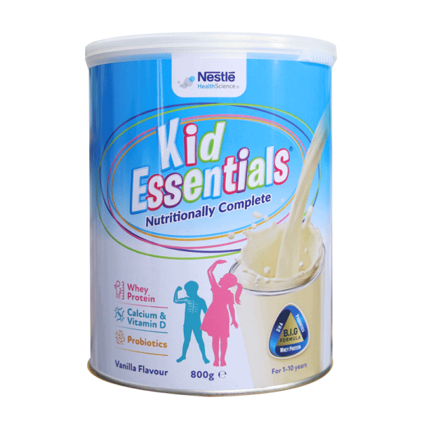 Sua Nestle Kid Essentials 800G Mau Moi Sữa Nestle Kid Essentials 800G Mẫu Mới (1-10 Tuổi, Biếng Ăn, Nhẹ Cân, Trẻ Mới Ốm Dậy)