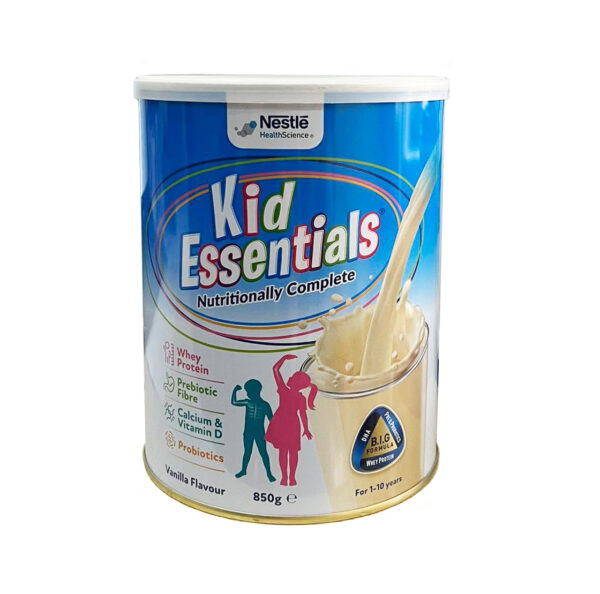 Sữa Bột Kid Essentials Hương Vani 850G (1 - 10 Tuổi)