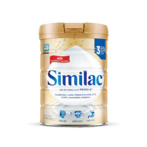 Sữa bột Similac Số 3 (Prodi-G Và 5HMOs) - 900G (1-2 Tuổi)