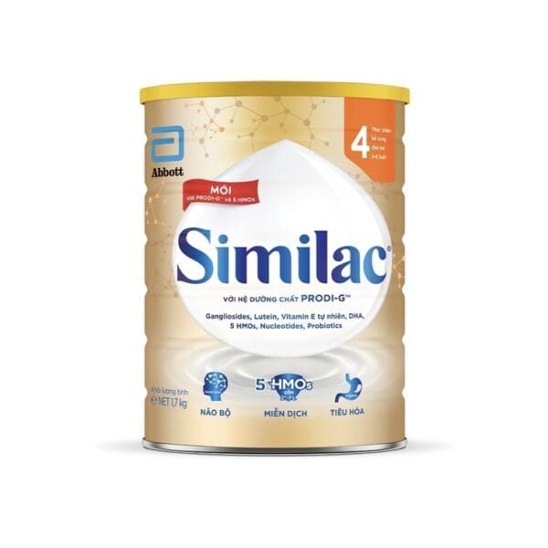 Sữa Bột Similac Số 4 (Prodi-G &Amp; 5Hmos)- Hộp 1,7Kg (2-6 Tuổi)