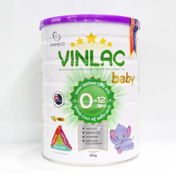Sữa Bột Vinlac Số 0 - 900Gr (0 -12 Tháng)