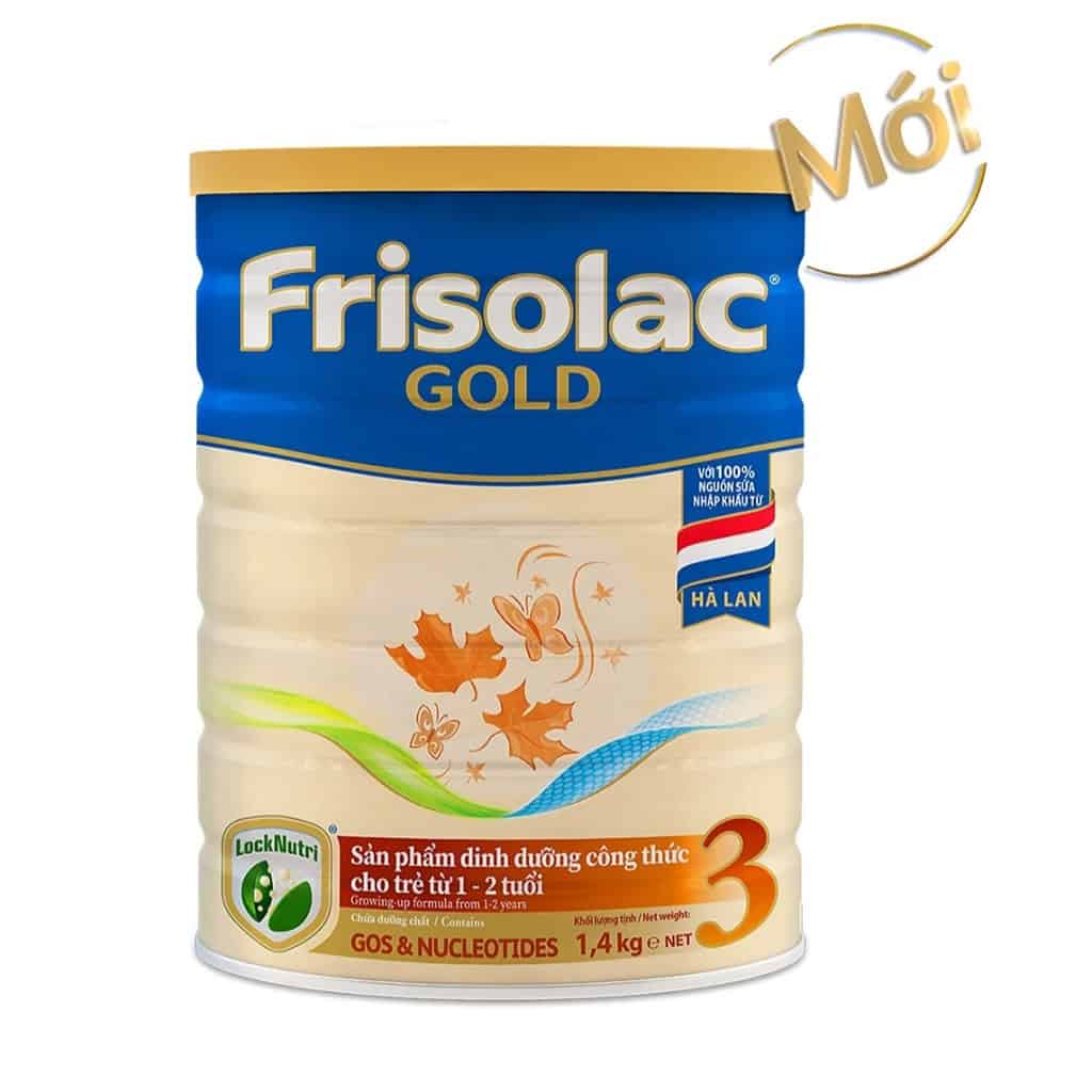 Sữa Frisolac Gold Số 3 - 1,4Kg ( 1- 2 Tuổi)