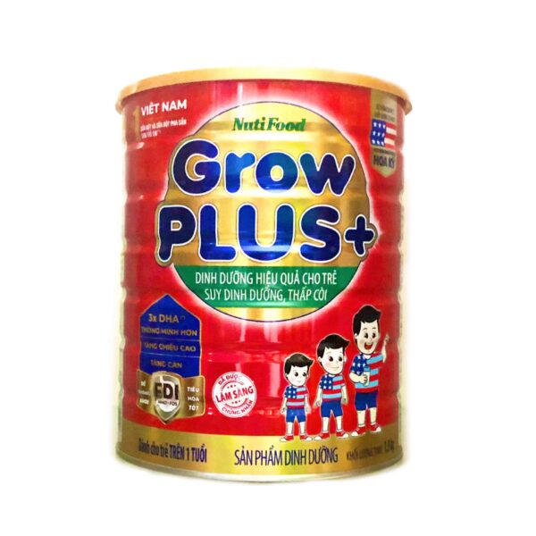 Sua Grow Plus Do 15Kg Cua Nutifood 1 Tuoi Tro Len Medium Sữa Grow Plus+ Đỏ 1,5Kg Của Nutifood (1 Tuổi Trở Lên)
