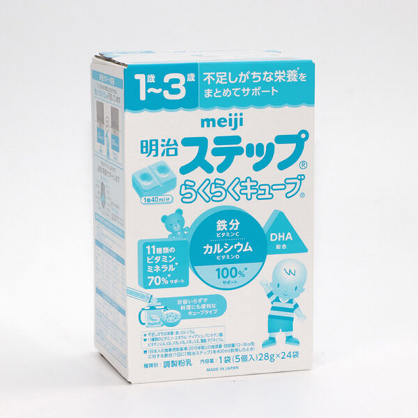 Sữa Meiji Nội Địa 1-3 Tuổi - Dạng Thanh 672G (Hộp 24 Thanh)