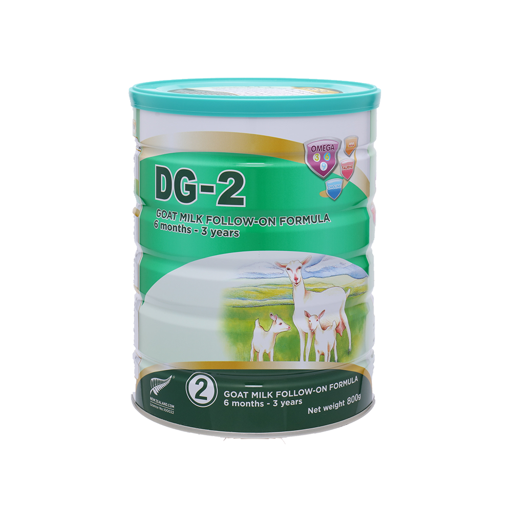 Dg2 800 Sữa Dê Công Thức Dg-2 Goat Milk Infant Formula 800Gr (6-36M)