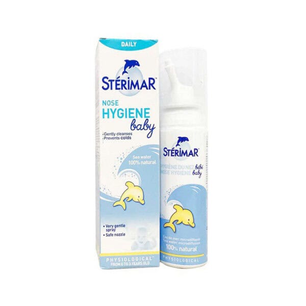 Dung Dịch Xịt Mũi Sterimar Nose Hygiene Baby (0-3 Tuổi)