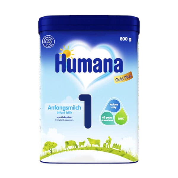 Sữa Bột Humana Gold Plus 1 800G
