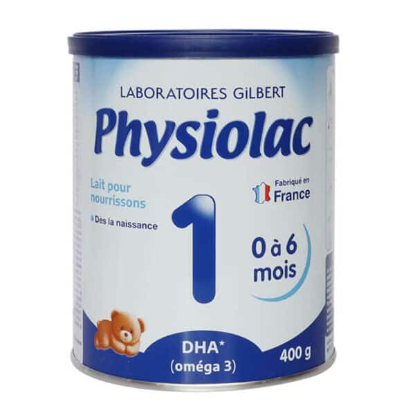 Sữa Bột Physiolac Số 1 400G (Dành Cho Trẻ Từ 0 – 6 Tháng)