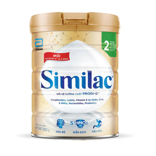 Sữa Bột Similac Số 2 (Prodi-G Và 5Hmos) – 900G (6-12 Tháng)