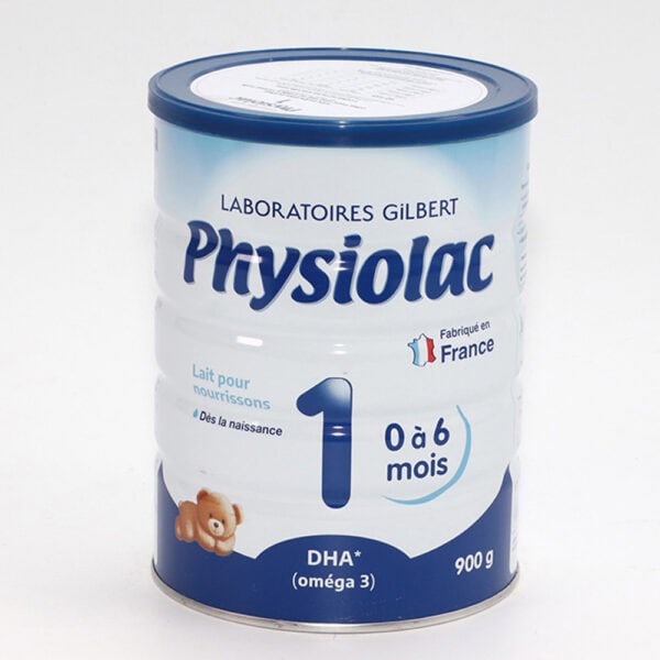 Sữa Physiolac Số 1 900G (Dành Cho Trẻ Từ 0 – 6 Tháng)