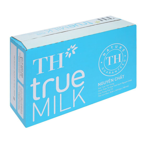 Thung 48 Hop Sua Tuoi Tiet Trung Nguyen Chat Khong Duong Th True Milk 180Ml 202104091501209650 Medium Sữa Tươi Tiệt Trùng Th Nguyên Chất Không Đường 180Ml (Lốc 4 Hộp, Thùng 12 Lốc)