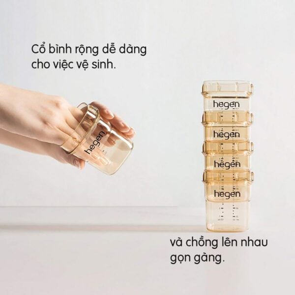 Binh Sua Hegen Ppsu 60Ml Num Di Kem 0 1 Thang Tuoi Medium Bình Sữa Hegen Ppsu 60Ml (Núm Đi Kèm 0-1 Tháng Tuổi)