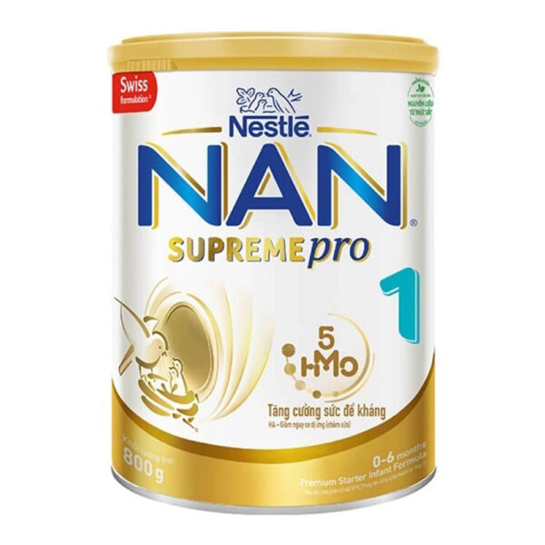 Sua Nan Supreme Pro 1 5 Hmo 800G 0 6 Thang 3 Medium Sữa Nan Supreme Pro 1 (5-Hmo) 800G (0-6 Tháng)
