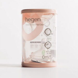 Núm ti Hegen size S dành cho bé từ 1-3 tháng tuổi, hộp 2 cái