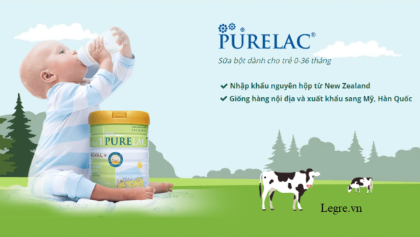 Sua Purelac Co Tot Khong 1 Medium Sữa Bột Purelac Royal+ 2 800Gr (6-12M)