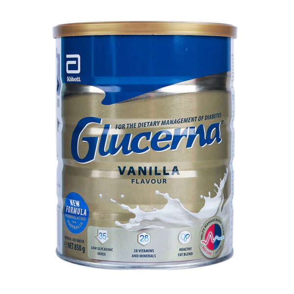 Sua Bot Glucerna Uc Huong Vanilla 850G 1 Sữa Bột Abbott Glucerna Úc 850G (Dành Cho Người Tiểu Đường)