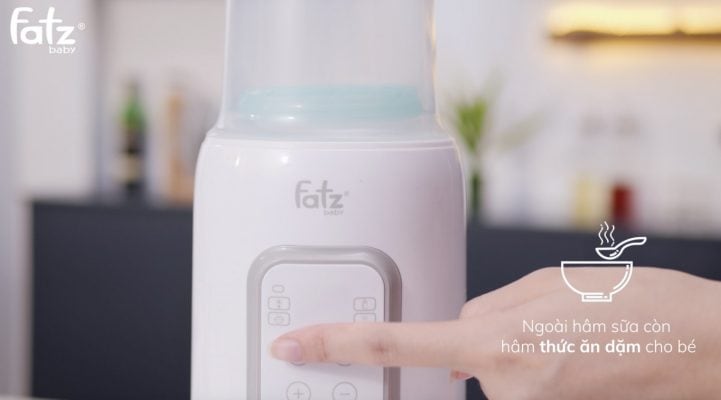 Máy Hâm Sữa &Amp; Tiệt Trùng Điên Tử Mono 7 – Fatzbaby Fb3010Tn