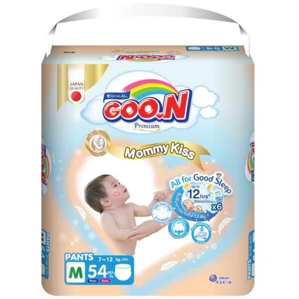 Goon Moomy Kids M54 Tã Quần Goon Mommy Kiss M-54 Từ 7-12Kg