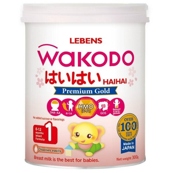 Sua Wakodo So 2 Lon 300G Cho Tre Tu 0 1 Tuoi 2 Sữa Bột Wakodo Haihai 1 300Gr (0-12M)
