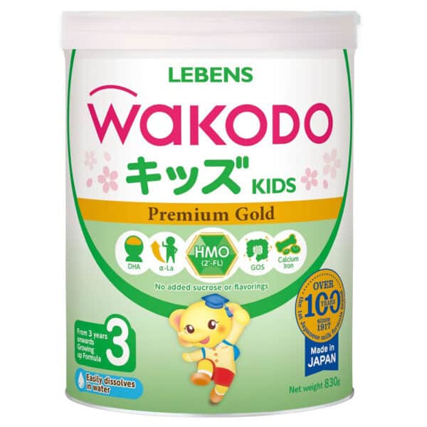 Sua Wakodo So 3 Lon 830G Cho Tre Tu 3 Tuoi Tro Len 2 Sữa Bột Wakodo Kids 3 830Gr (Trên 3T)
