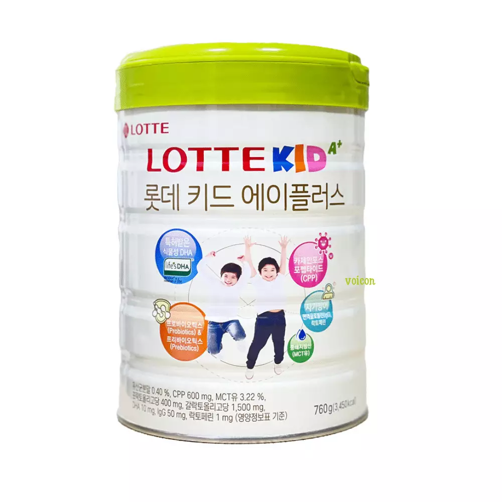 Moony Xanhxl38 6 Combo 2 Lon Sữa Lotte Kid A+ Hàn Quốc Từ 1 Tuổi