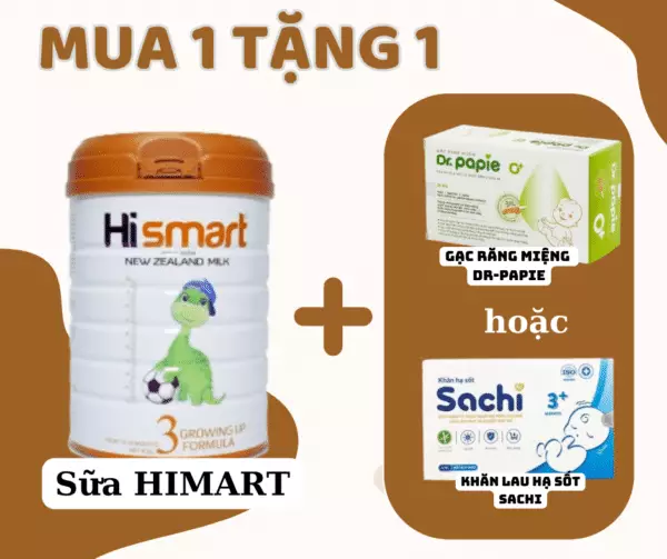 Gac Rang Mieng Dr Papie Bé Bứt Phá Chiều Cao Cân Nặng - Mẹ Thông Thái Lựa Chọn Sữa Hismart