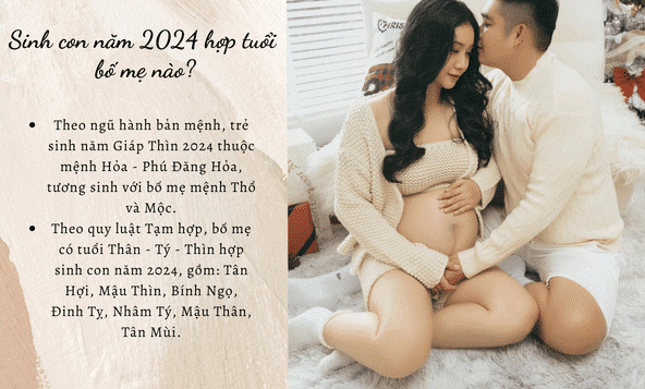 Pf3Bdzn8 Sinh Con Năm 2024 Hợp Tuổi Bố Mẹ Nào Đem Lại May Mắn, Tài Lộc?