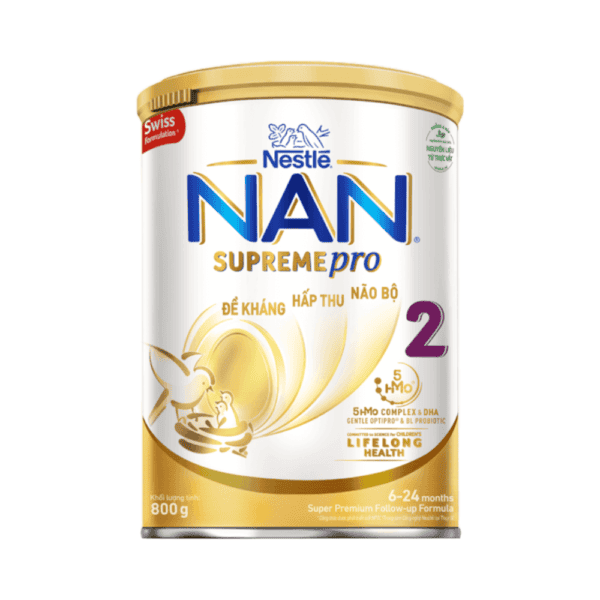 1 Sữa Nan Supreme Pro Số 2 800G (Dị Ứng, Mẫu Mới)