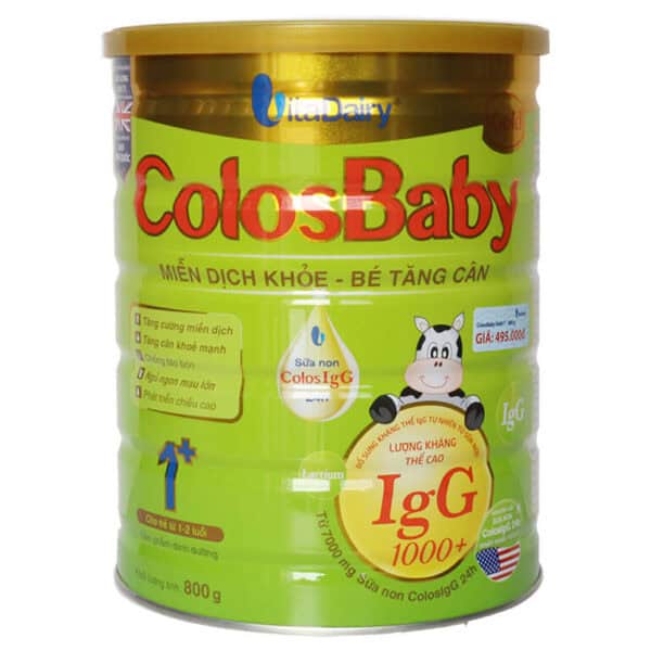 Sua Colosbaby Gold 1 Colos Baby - Mua 12 Lon Rinh Ngay Quà Xịn :)